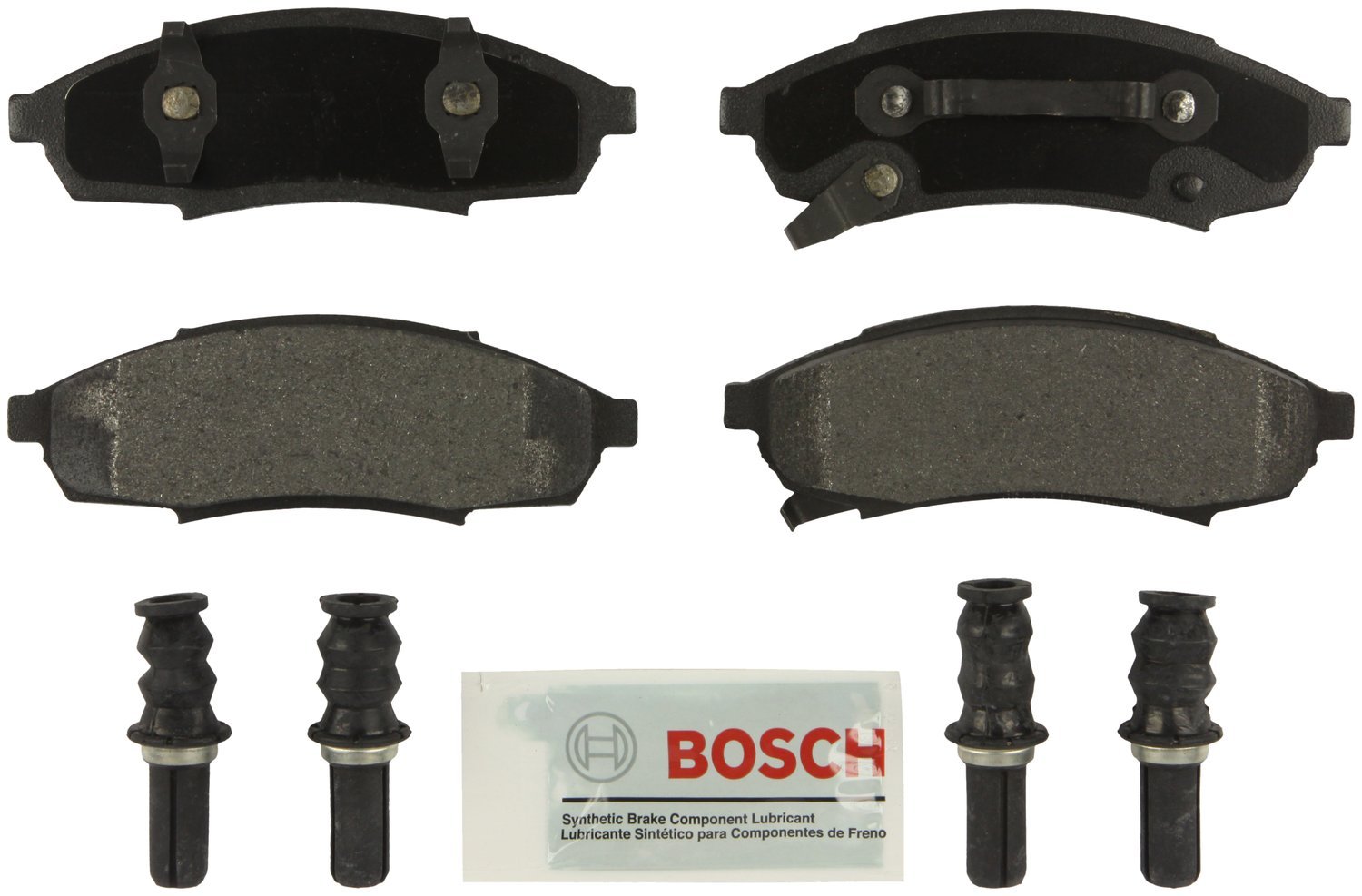 Bosch BE1324H Blue Disc Brake Pad Set with Hardware - FRONT — view 246
