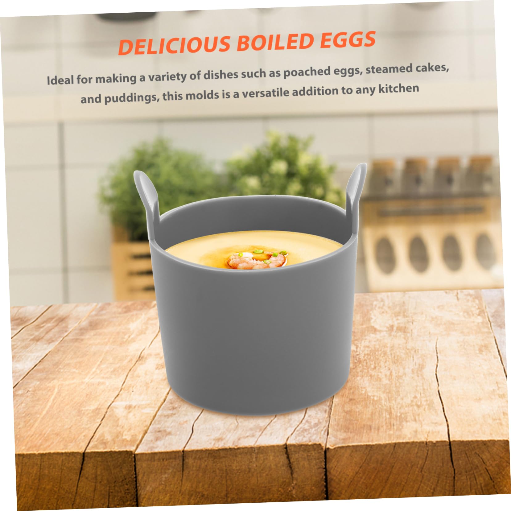 SOESFOUFU 4pcs Air Fryer Egg Molds Silicone Egg Ring for Air Fryer Dishwasher Safe Multifunctional