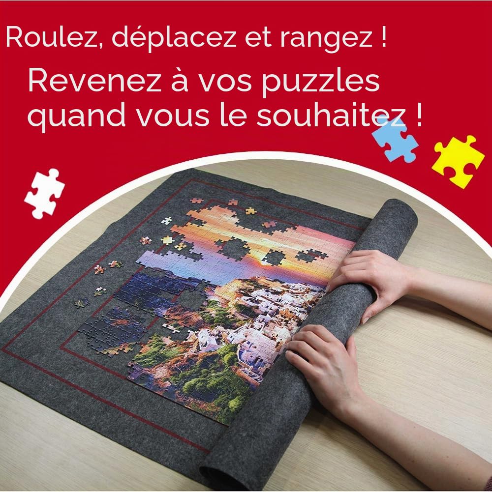 Trefl - Tapis de Puzzle, 500-6000 pièces - pour Le Transport et Le Stockage des Puzzles, Grande Taille, pour Les Puzzles jusqu'à 136x96 cm de Taille