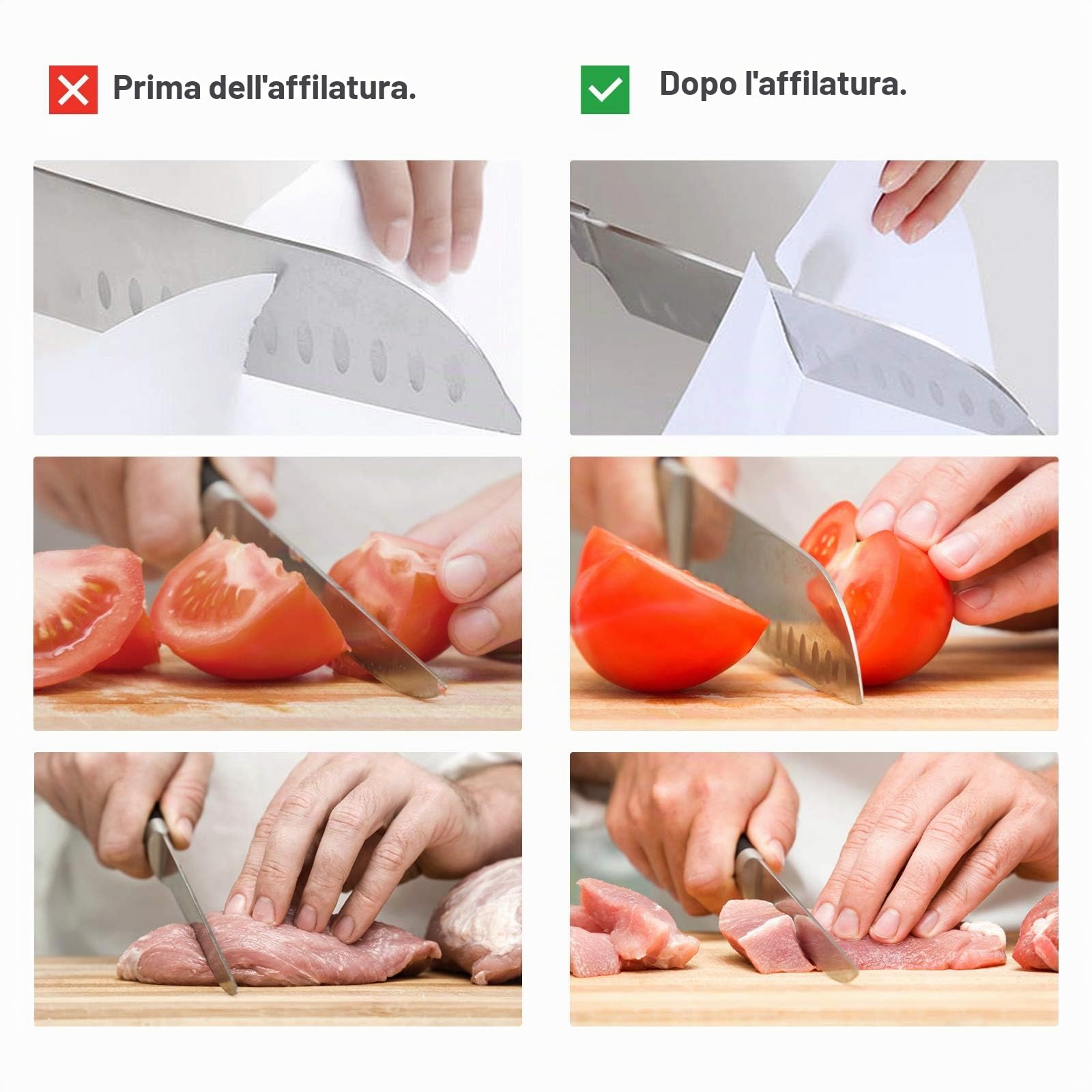 Finew Set Pietra per Affilare, Pietre da Affilare 400/1000 3000/8000 grana, con base in bambù antiscivolo, pietra piatta, guida angolare, striscia di cuoio, composto lucidante, guida per affilatura