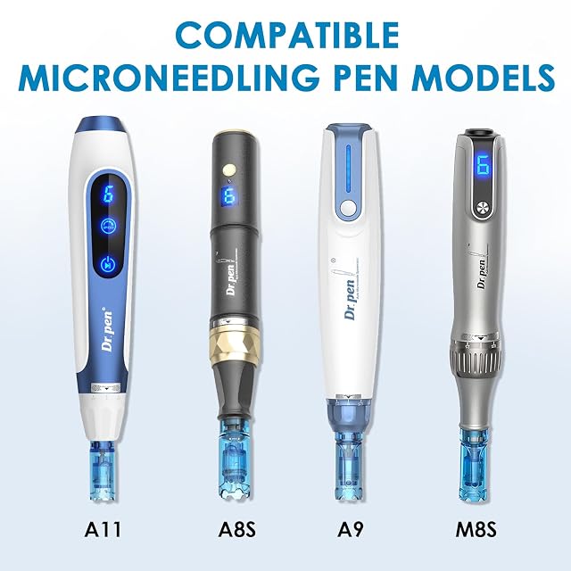 Foto 6 de 8 de 10 Pcs Agujas de Repuesto Dr.pen Microneedling 42 Pin, para Pluma de Microneedling Modelo A9 M8S A8S