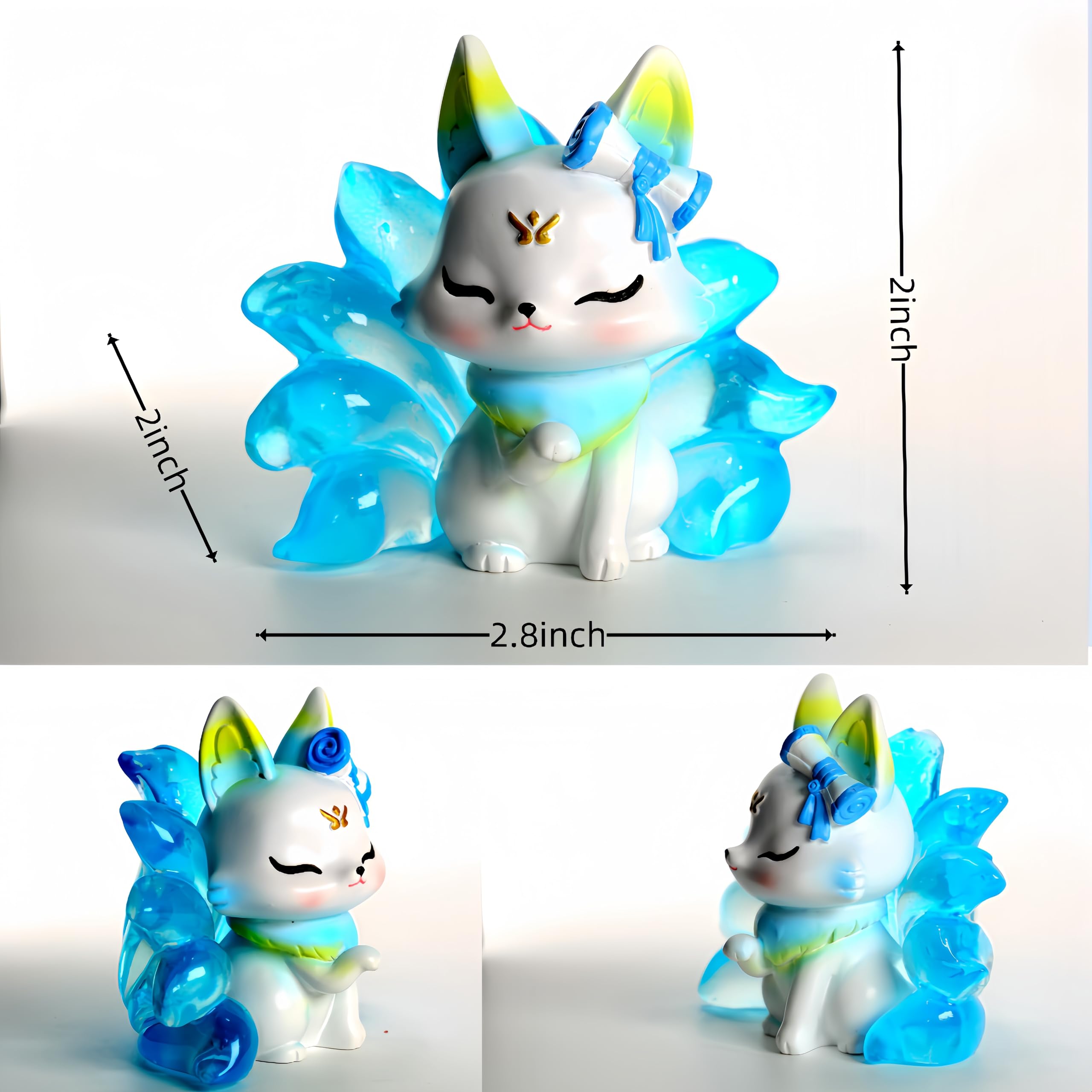 Rady♡ノベルティーセット chichan様お取り置き12/5まで Amazon.com: Zaleny Nine-Tailed Demon Fox Blind Box Popular Mystery