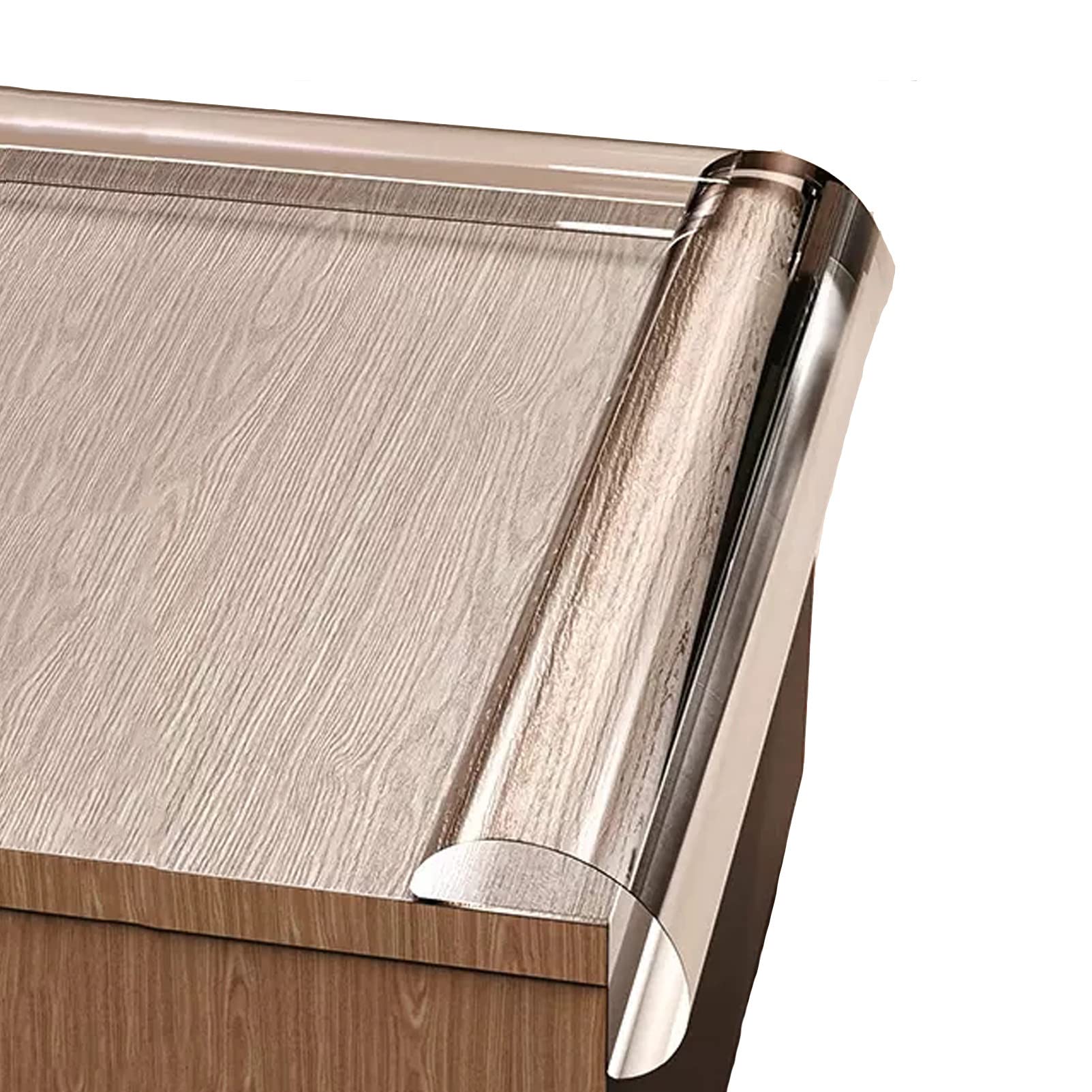 Paraspigoli di Sicurezza per mobili, Protezioni angolari Trasparenti per Bambini, tavoli di Sicurezza per Bambini Protezioni angolari per mobili Contro Angoli acuti,Transparent-6mx1cm