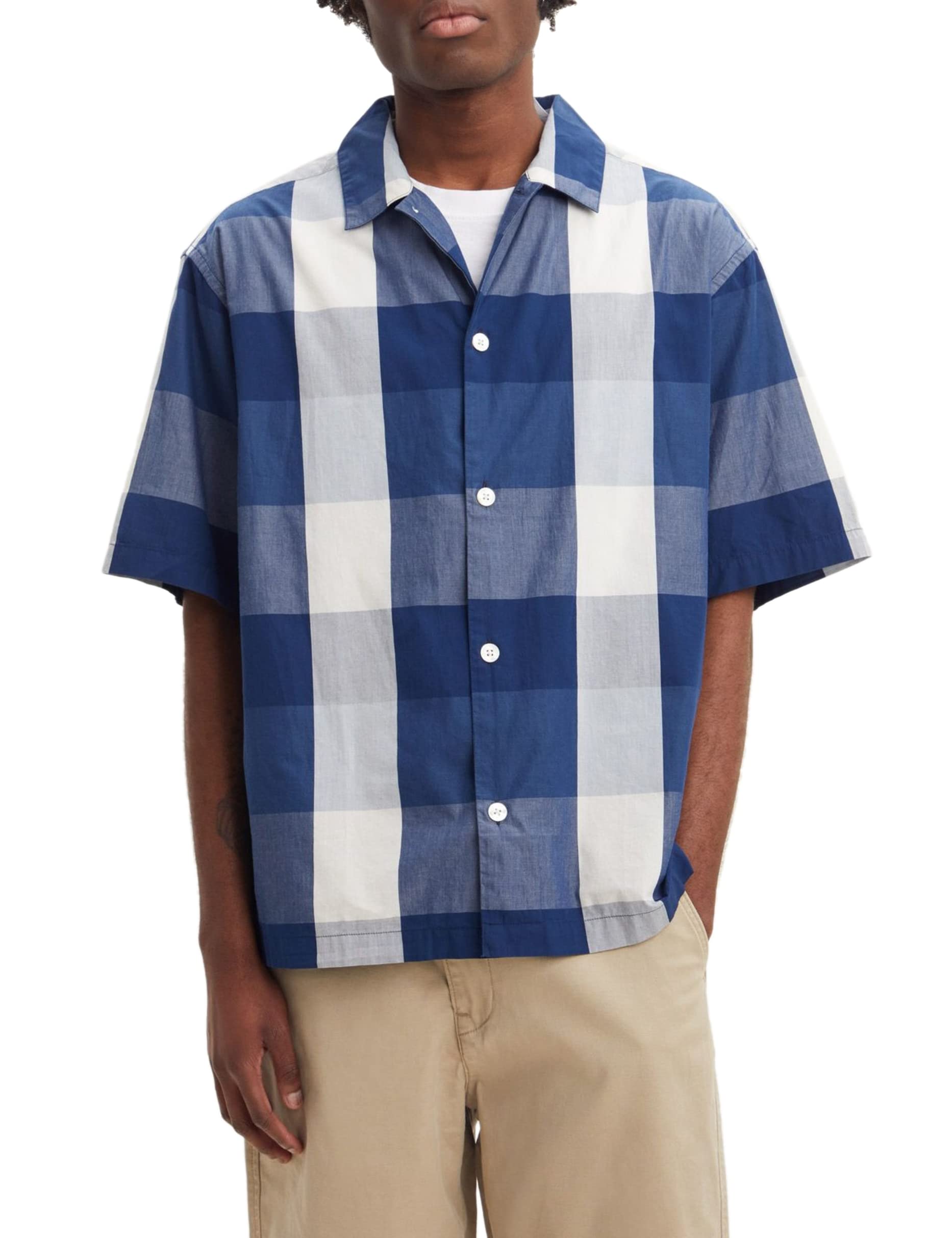 Levi's Short Sleeve Shirt SS Slouchy-Camiseta de Manga Corta para Hombre