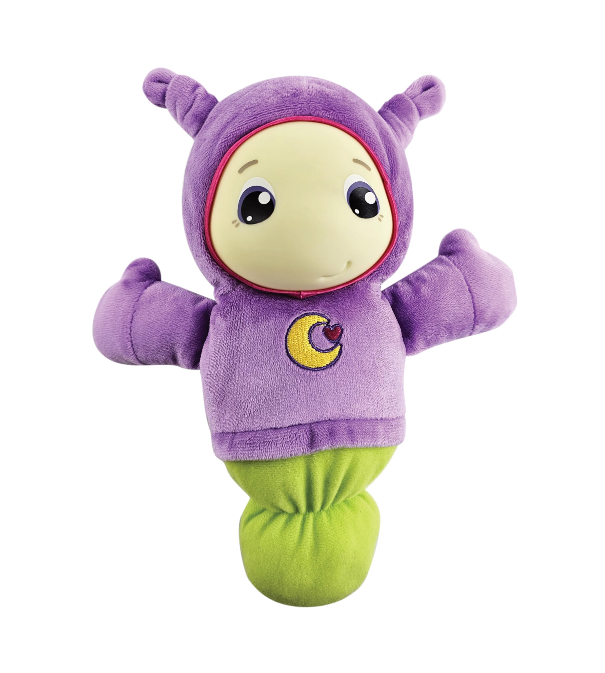 Cefa Toys - Oruguita Musical Morada Playskool, Peluche Diseñado para Bebés, Calma y Promueve el Sueño, Estimula el Desarrollo Sensorial, Reproduce 6 Melodías de Cuna, A Partir de 0 Meses