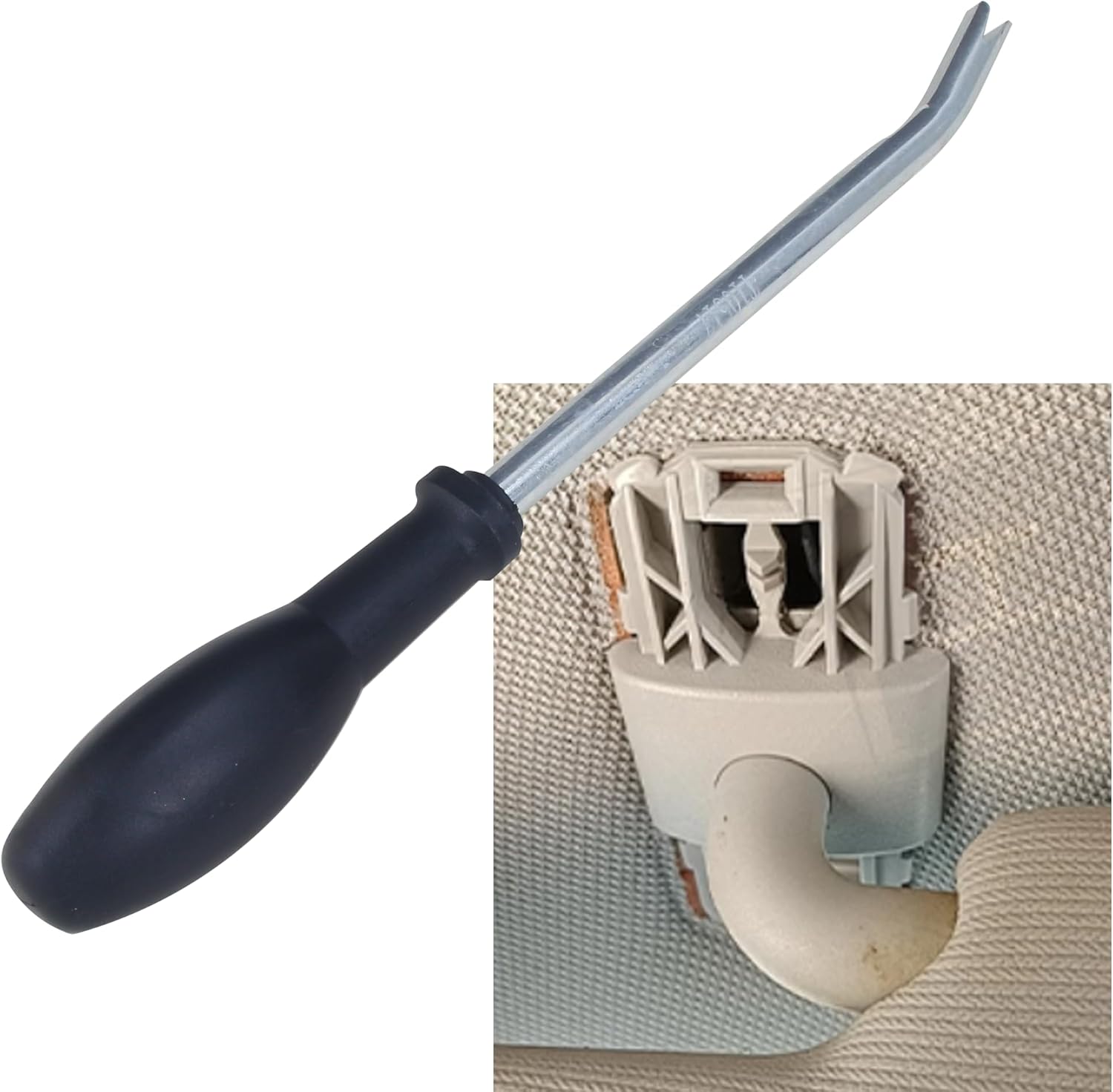 6PCS Door Handle Removal & Roof Grab Handle Release Tool Kit, Compatible with Audi, VW Golf, Tiguan, Porsche, Seat Ateca, Replace OEM T10389 T10539 T10517 T10518 T10518A-1 T10118