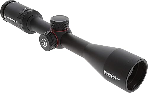 Miniatura 12 de Crimson Trace Brushline Pro Riflescope con construcción sólida ligera, tapas de alcance y paño para lentes para caza, tiro y exteriores