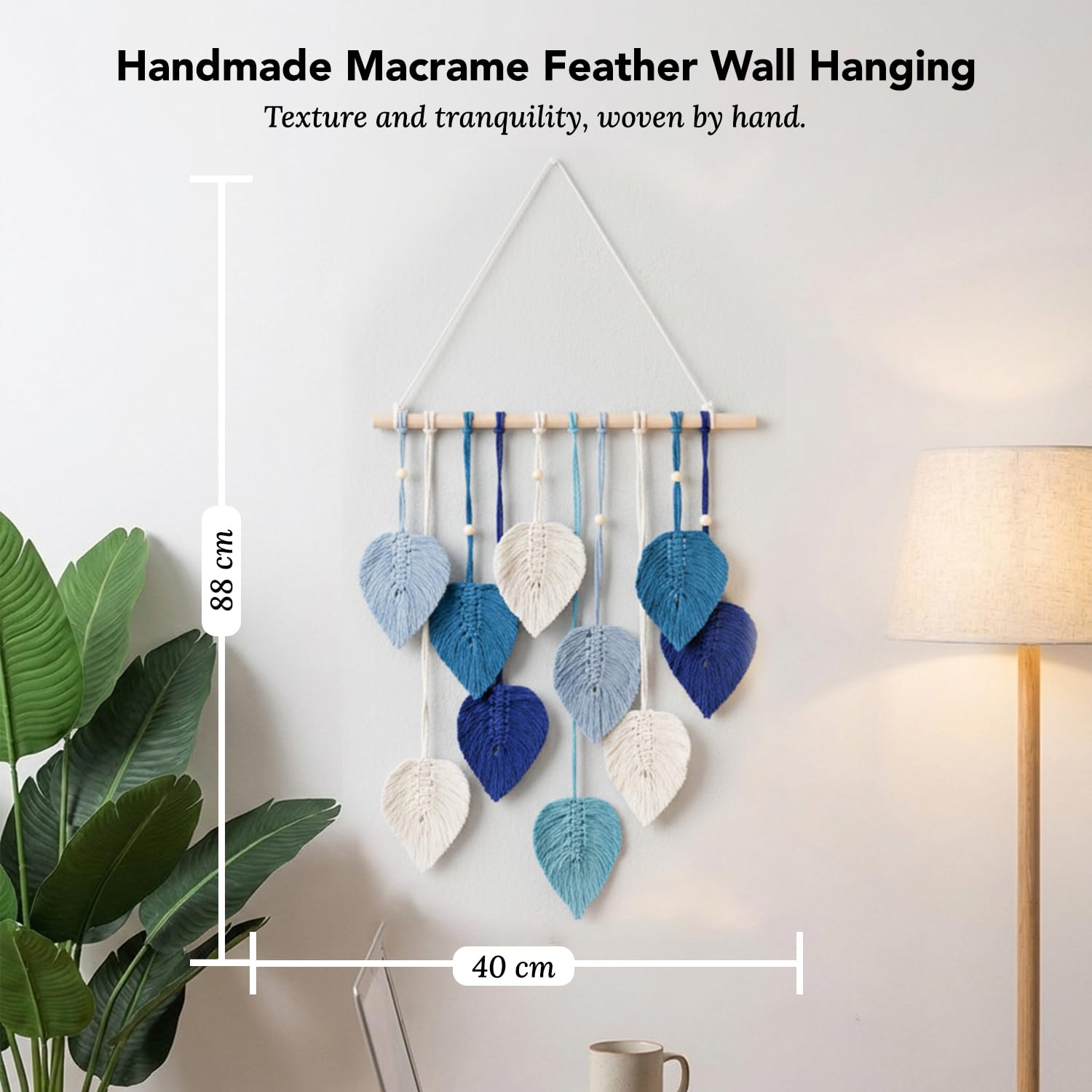 Nostrae Ekhasa Macrame Wall Hanging - Boho Decor -3