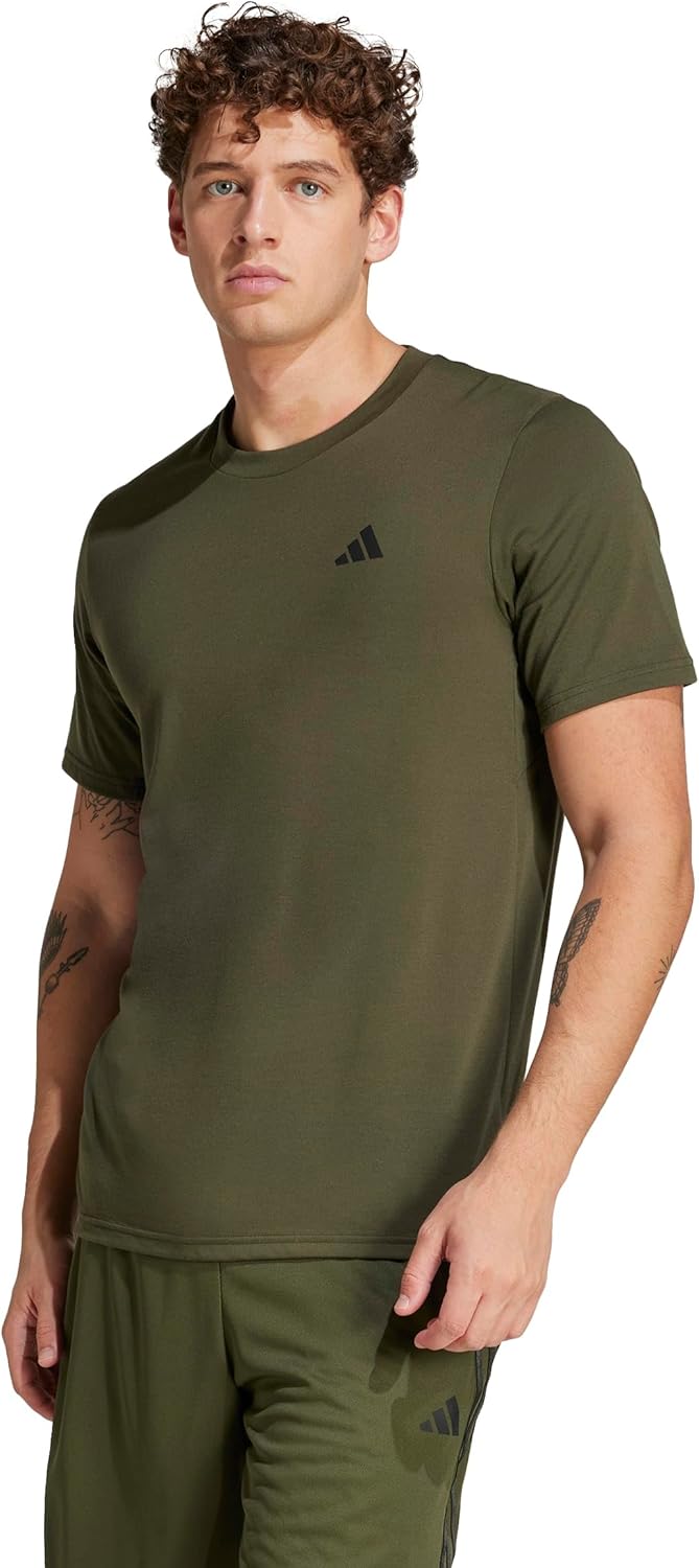 تيشرت تدريب اسنشيالز فيل ريدي للرجال من اديداس 2026 - view 3