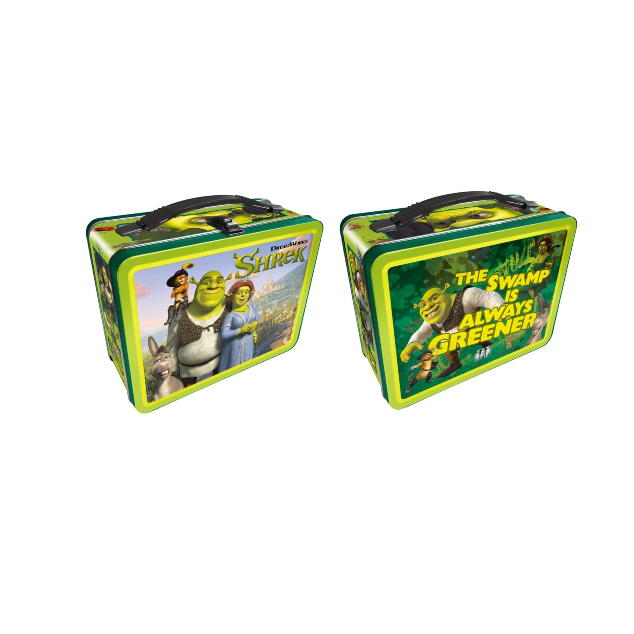 Amazon.com: AQUARIUS Shrek Fun Box - Sturdy Tin Storage Box with Plastic  Handle & Embossed Front Cover