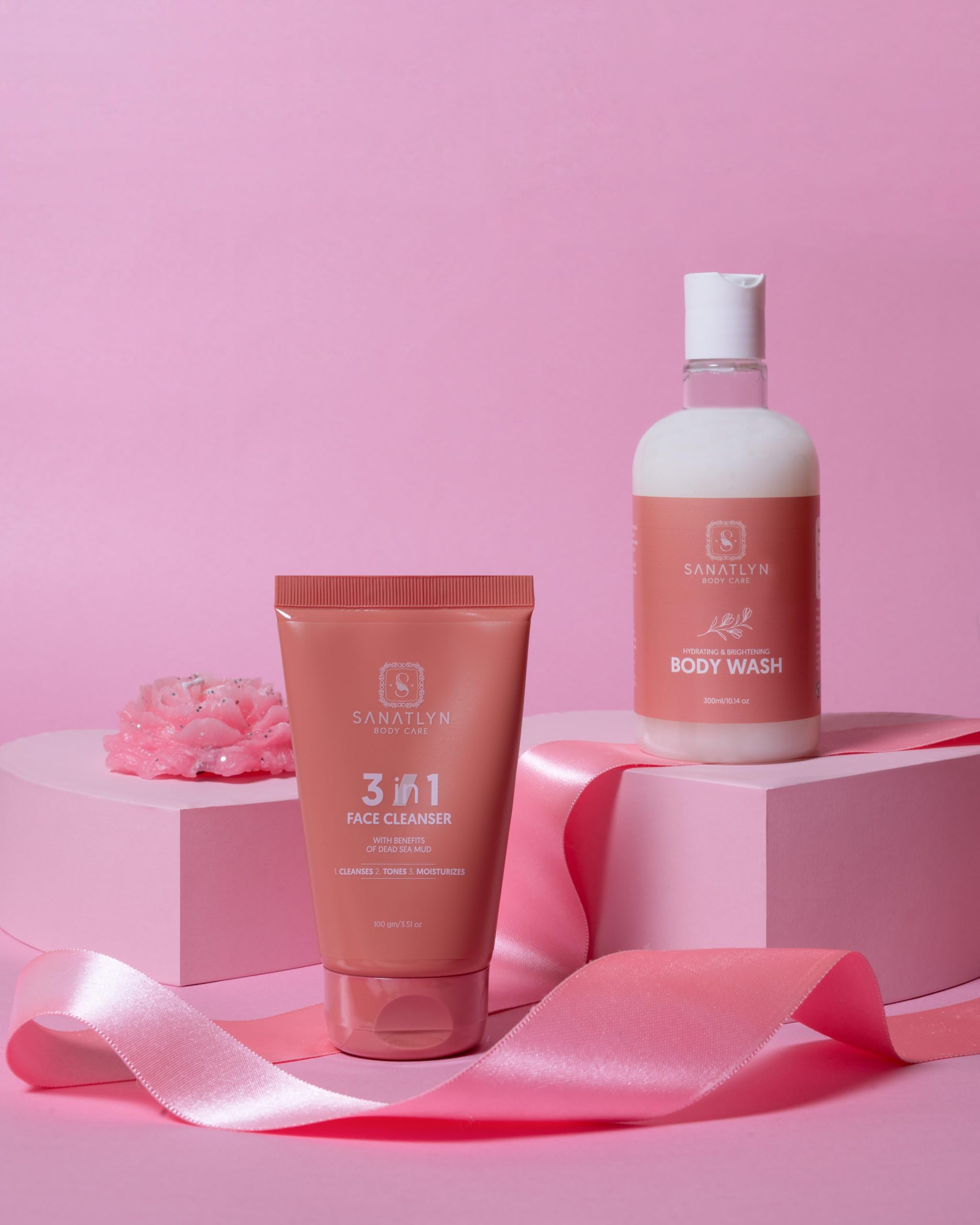 Sanatlyn Love Duo: The Revive Affair 3-in-1 Face Cleanser and Body Wash Gift Set, Hydrating and Brightening Skincare Duo-image-13