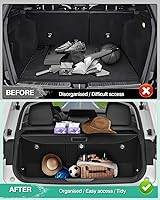 Vista 282 de Powerty Cubierta de Carga para Accesorios Kia Sportage 2023-2025 2026, Textura de Lona Cubierta Retráctil para Maletero Trasero de Carga de Equipaje