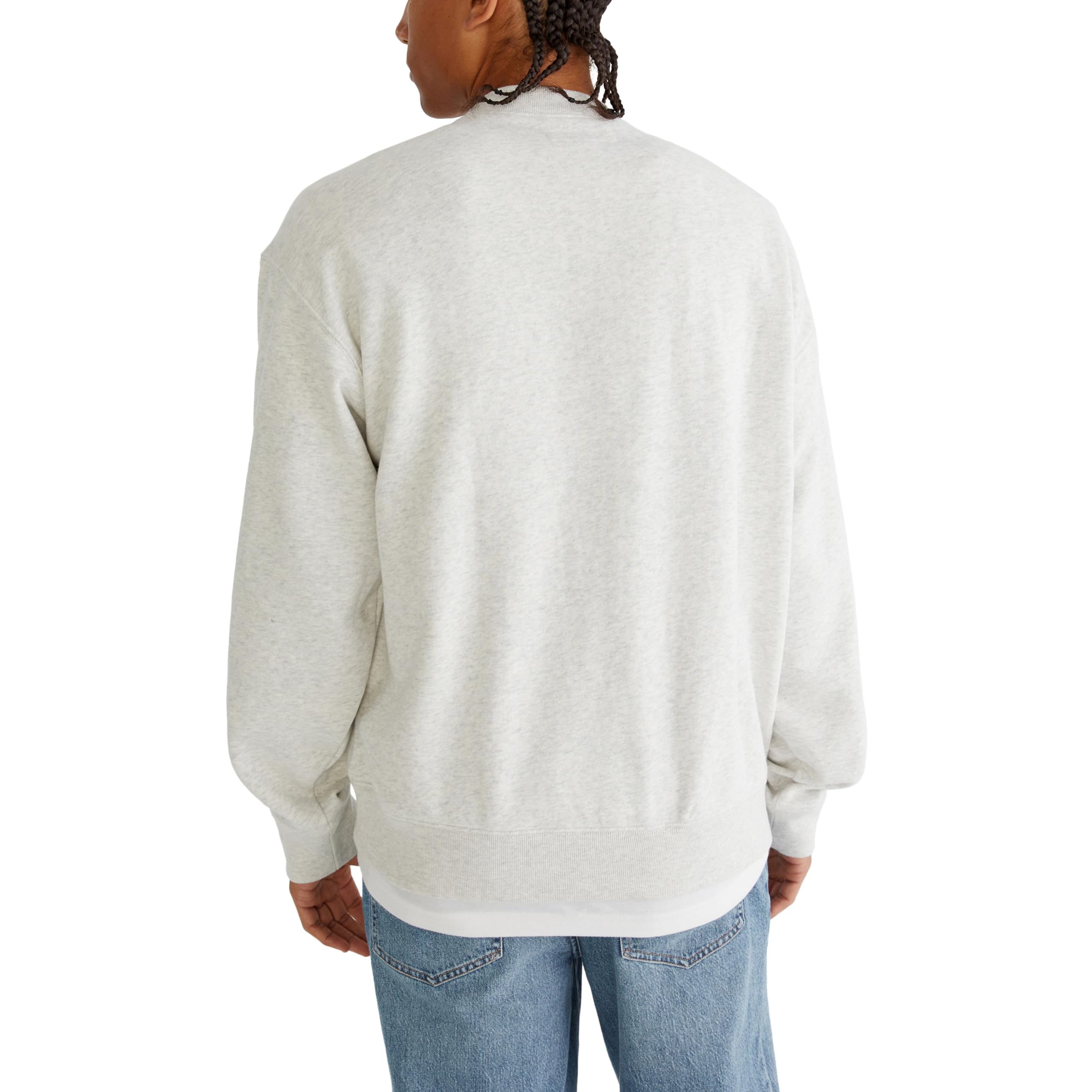 Aeropostale Herren Montauk Crew Sweatshirt Sweatshirt (1er Pack)