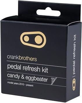 Crankbrothers Refresh Kit Eggbeater 11 / Candy 11 , Black | bike-pedals