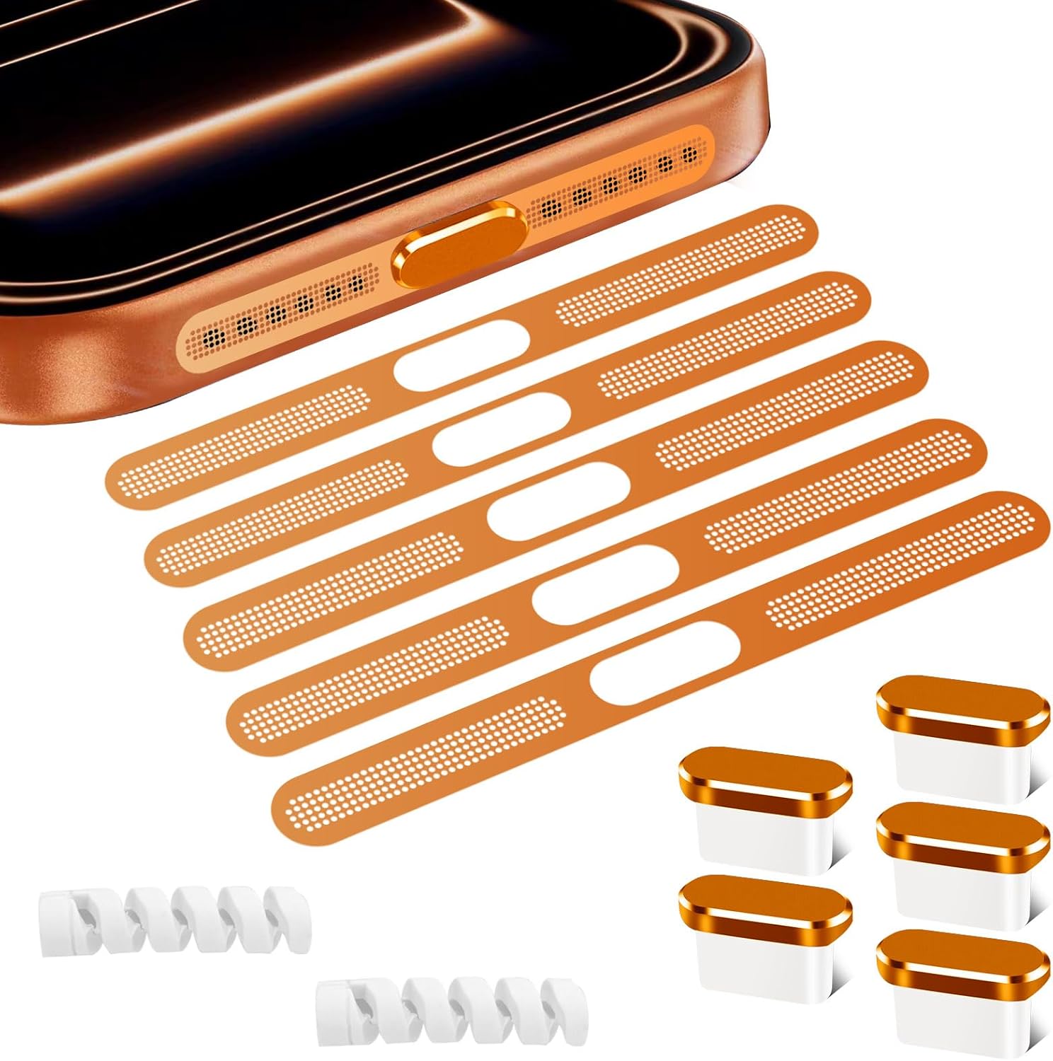 Amazon.com: 5PACK USB C Dust Plug, USB Type C Port Cover Charging Port ...
