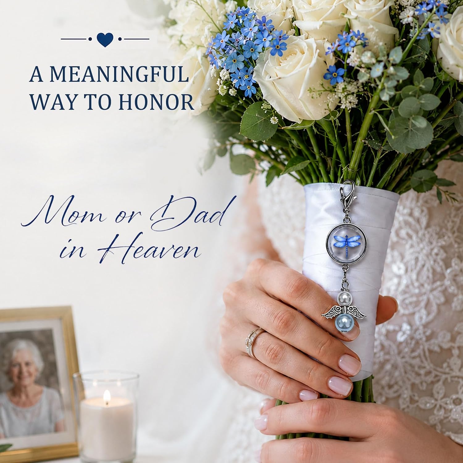 OFlyDesigns Something Blue Gifts for Bride, Bridal Shower Gifts for Wedding