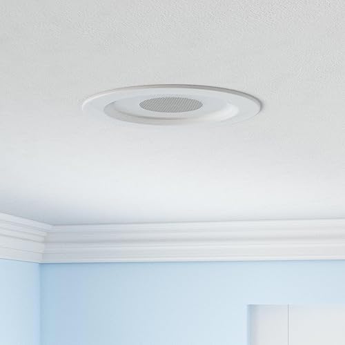 Miniatura 2 de Juno J6SLC RGBW MW M6 Smart RGBW Altavoz Downlight, color dinámico rojo, verde, azul blanco, blanco mate, 6 pulgadas