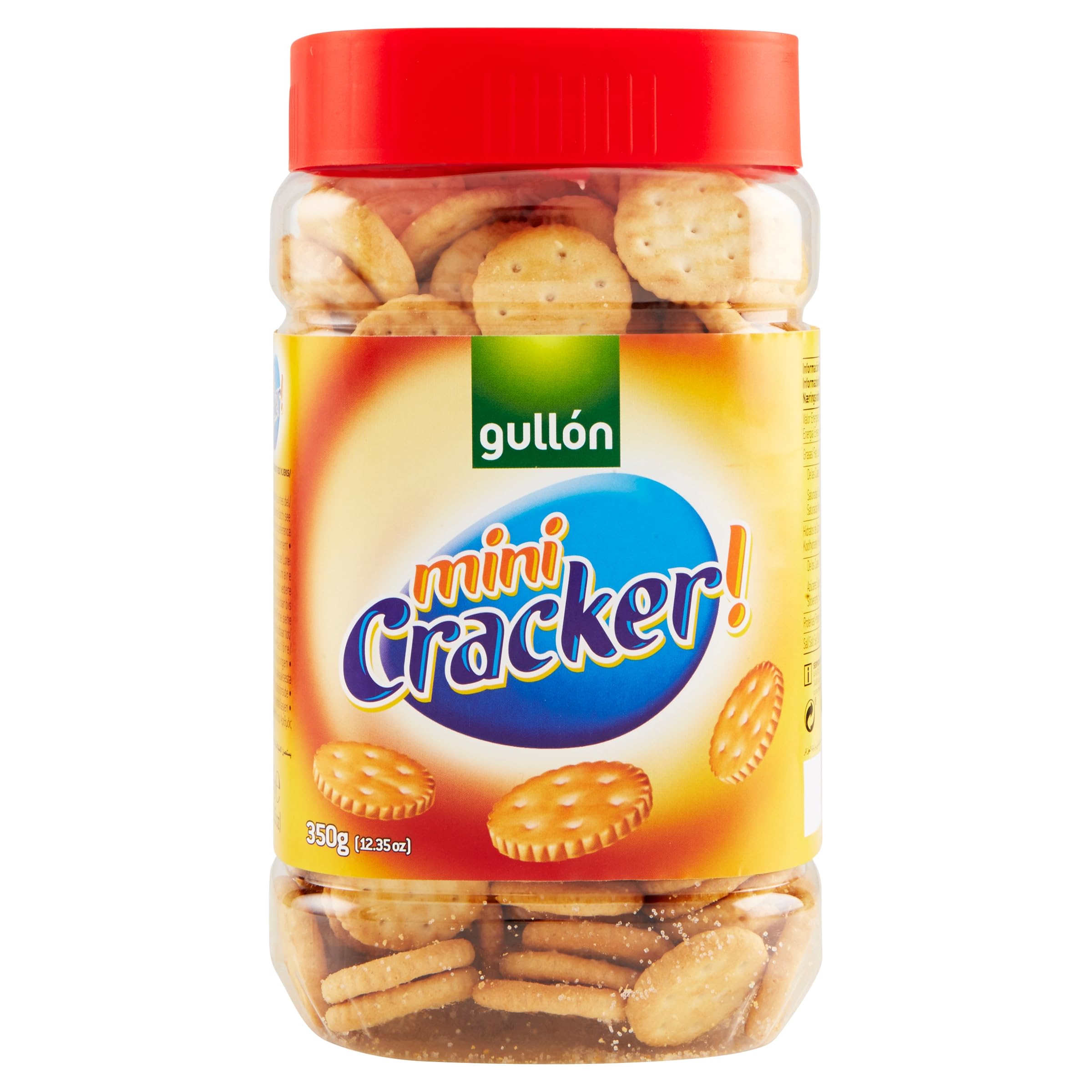 Gullon Mini Crackers Round Shape 350g - Delicious, Crispy & Baked to Perfection