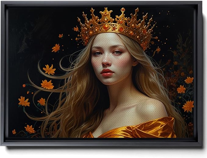 Art Nouveau Print, Art Deco print, Goddess Of Fire, Zodiac Print, Leo Print, Aries Print,Sagittarius Print, Fire Sign Matte Print, Canvas, Print