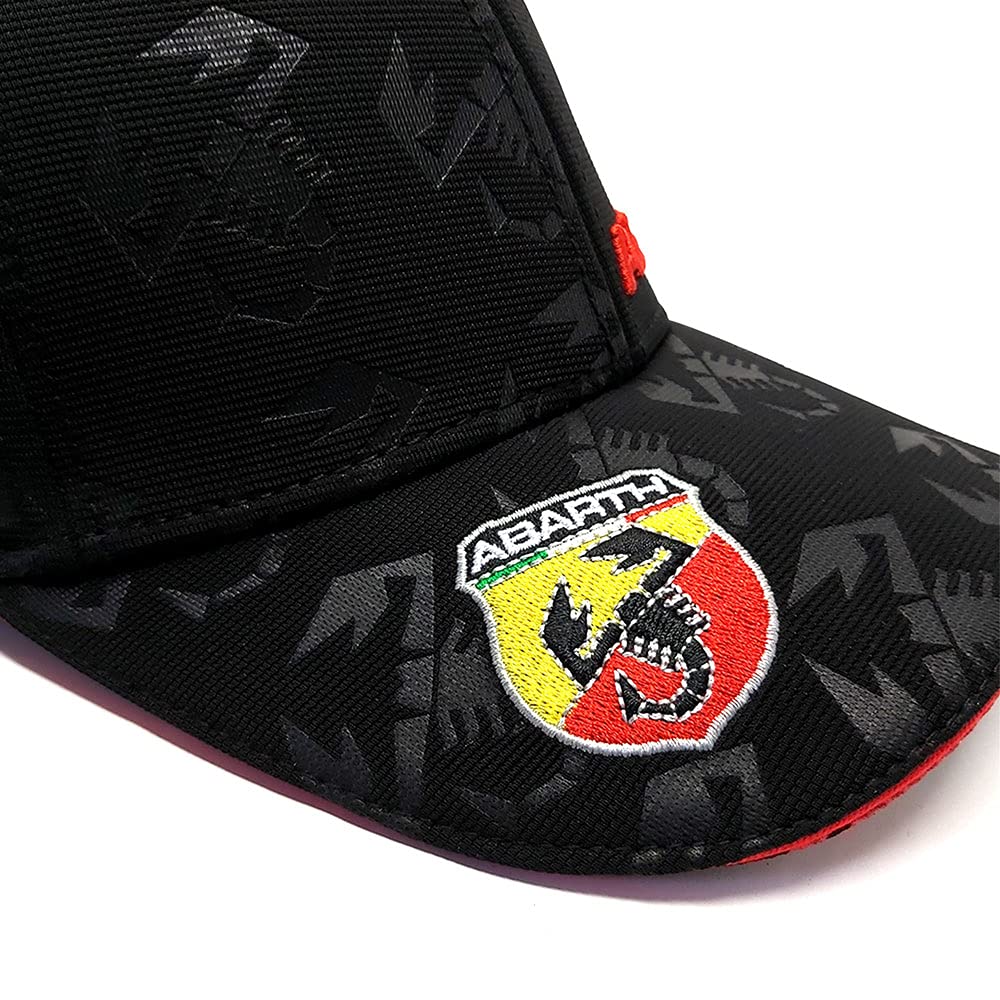 Abarth Oficjalna czapka letnia, czarna Uniseks Abarth