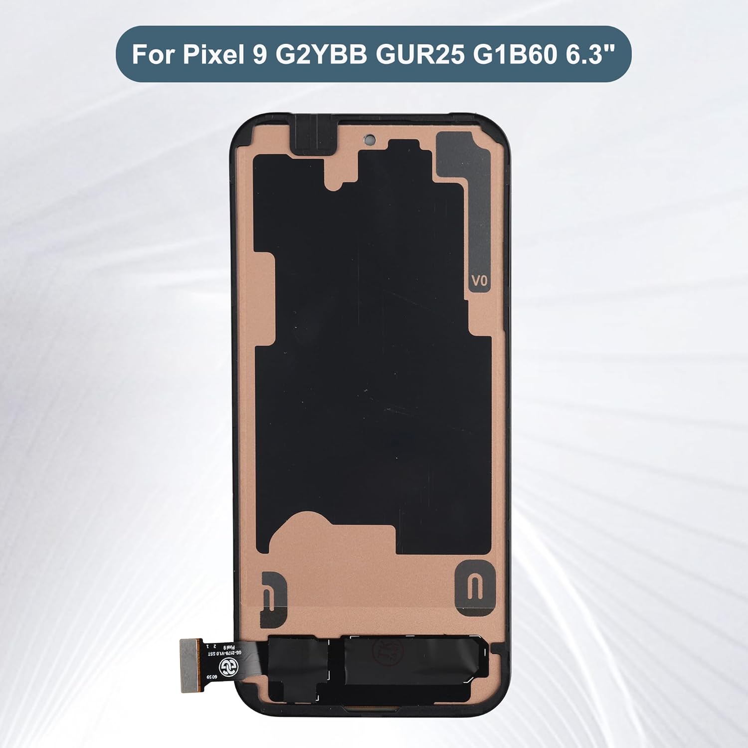 Replacement TFT Display Touch Screen Digitizer Assembly Compatible with Google Pixel 9 G2YBB GUR25 G1B60 6.3" with Tools