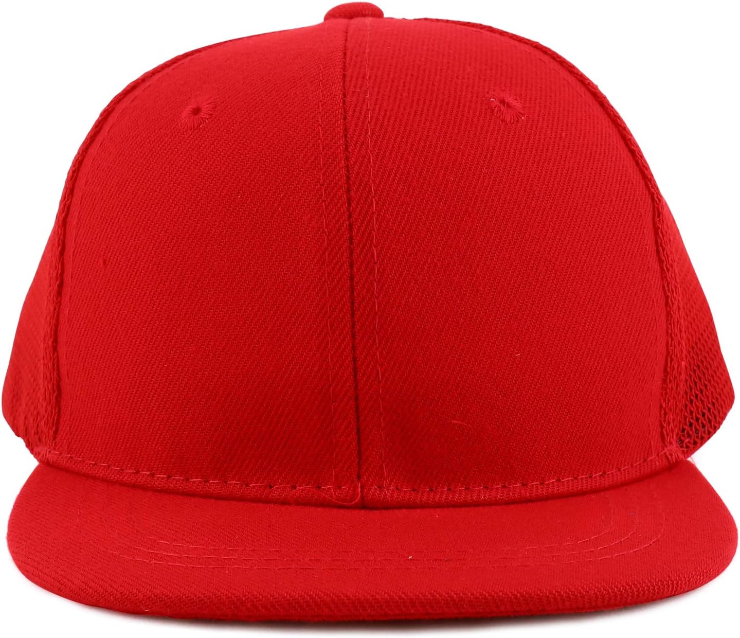 Trendy Apparel Shop Infant to Toddler Size Structured Flatbill Mesh Cap
