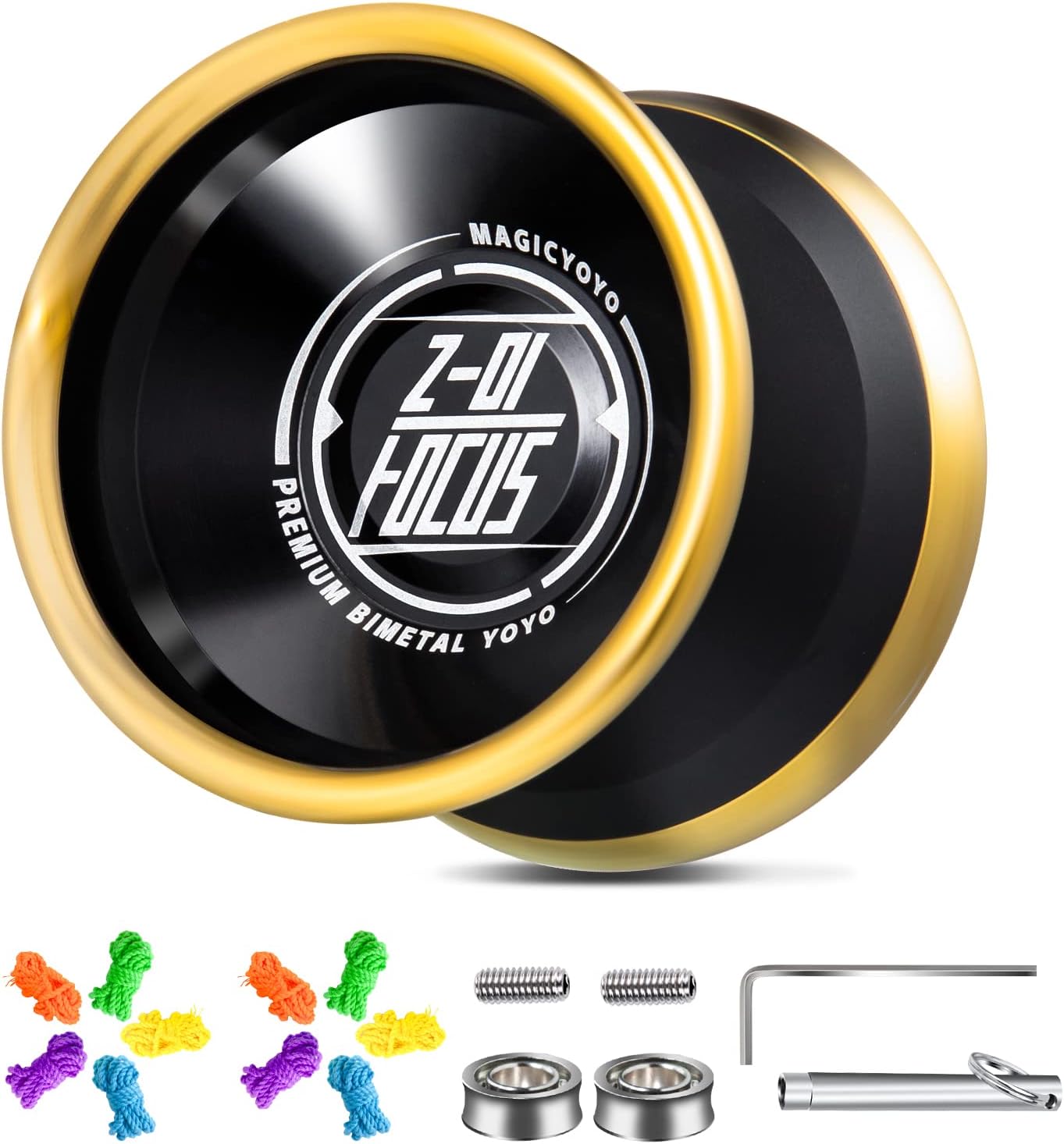 MAGICYOYO Z01 FOCUS Bimetal Yoyo Professional, Unresponsive