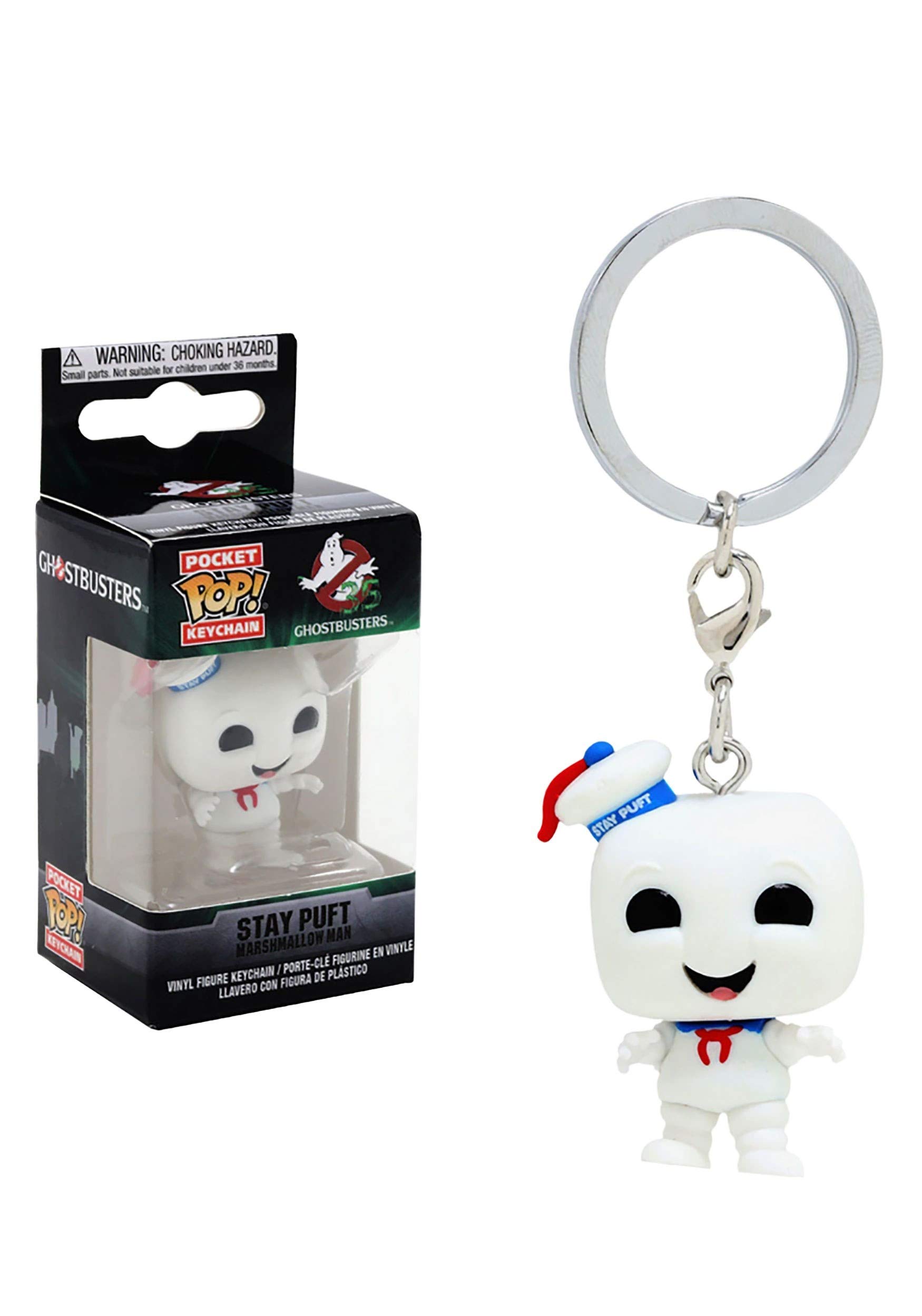 Funko POP! Keychain Ghostbusters - Stay Puft Vinyl Figure 4cm