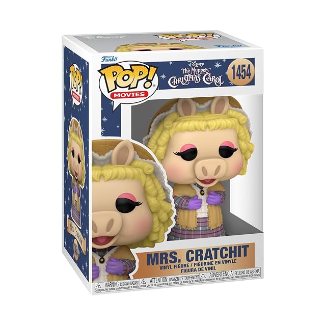 Funko Pop! Disney: The Muppet Christmas Carol - Miss Piggy - The Muppets - Figura de Vinilo Coleccionable