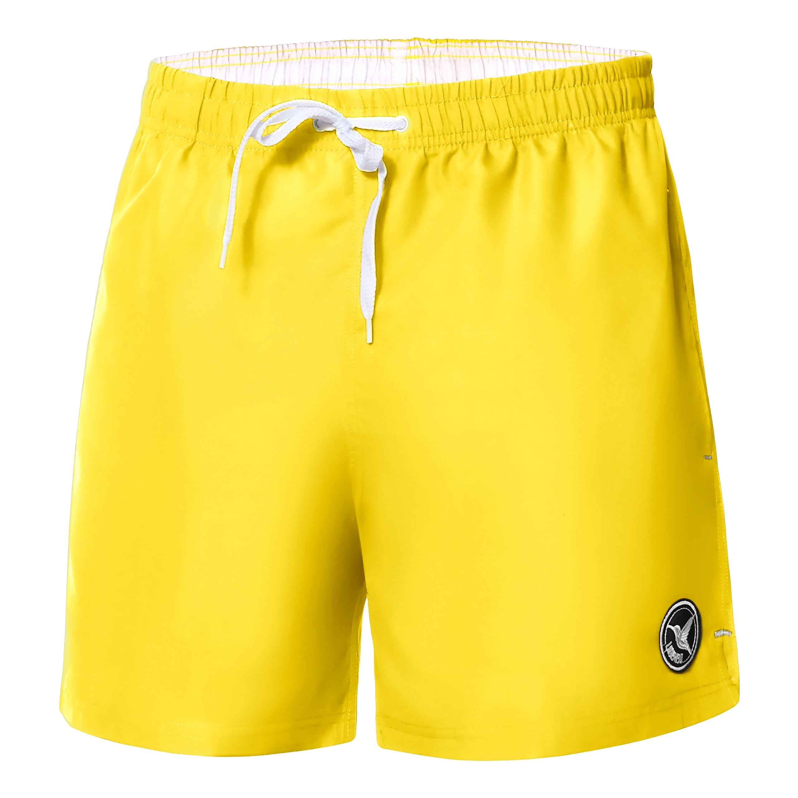 Ladeheid Bañador Hombre Short Deportivo de Baño con Forro Interior de Malla, Secado Rápido, Cintura con Cordón y Bolsillos, Cómodo para Playa, Piscina o Gimnasio LA40-198