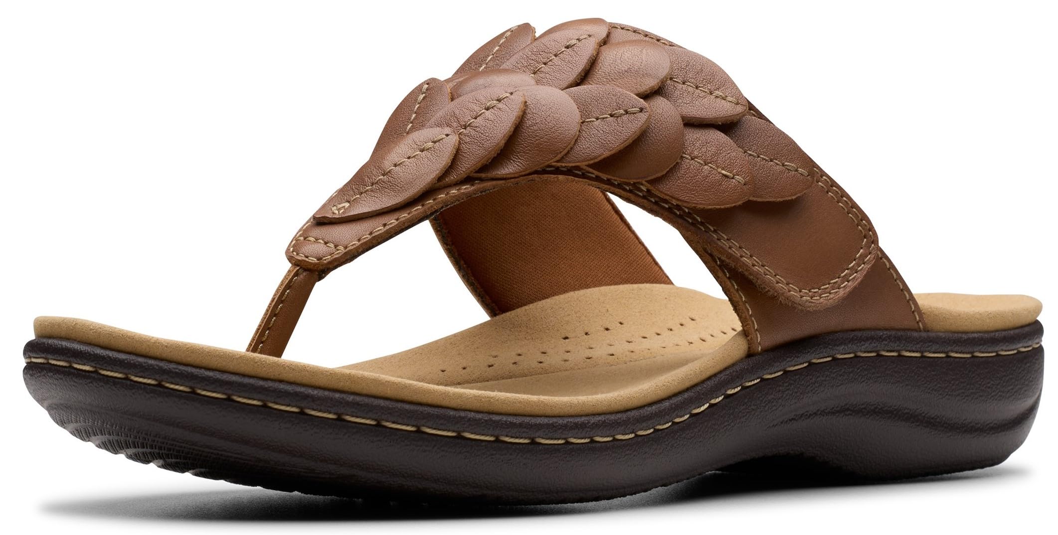 Clarks Women's Laurieann Palm Flip-Flop