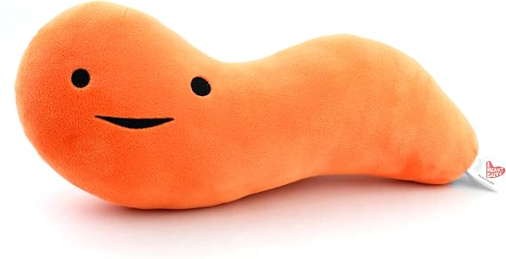 I Heart Guts Appendix Plush - 10.5 Cute Educational Organ Toy for Appendicitis & Appendectomy - Funny Get Well Recovery Gift for Surgery Nurse Patients & Medical Student STEM Anatomy Plushie