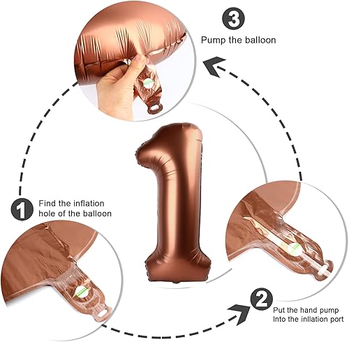 Vista 288 de Globos de números 0 de 40 pulgadas, globos negros de números para números 10, 20, 30, 40, 50, 60, 70, 80, 90, 100, globos de números 10, 20, 30, 40