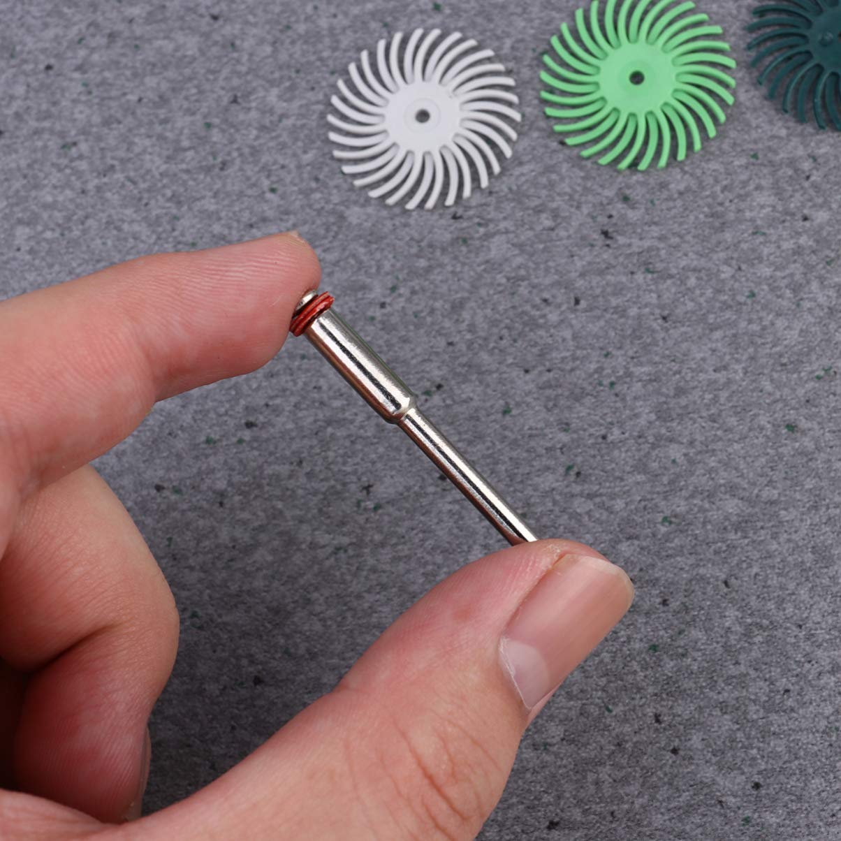 VILLCASE Radial Bristle Disc Radial Bristle disc kit Radial Bristle disc for Wood Radial Bristle disc 3 inch Kit with