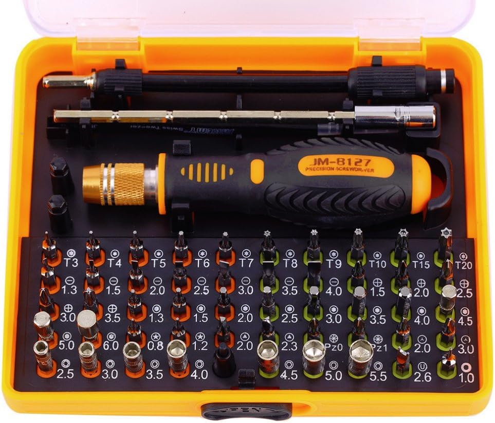 Screwdriver Set Multi-purpose 53 In 1 For Work Electronics, Diy Applications Pp & Tpr Material Hand Tools Professional