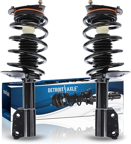 Miniatura 34 de Detroit Axle - Par de puntales traseros para Hyundai Accent 2000-2005, 2 puntales listos con montaje de resorte helicoidal 2001 2002 2003 2004