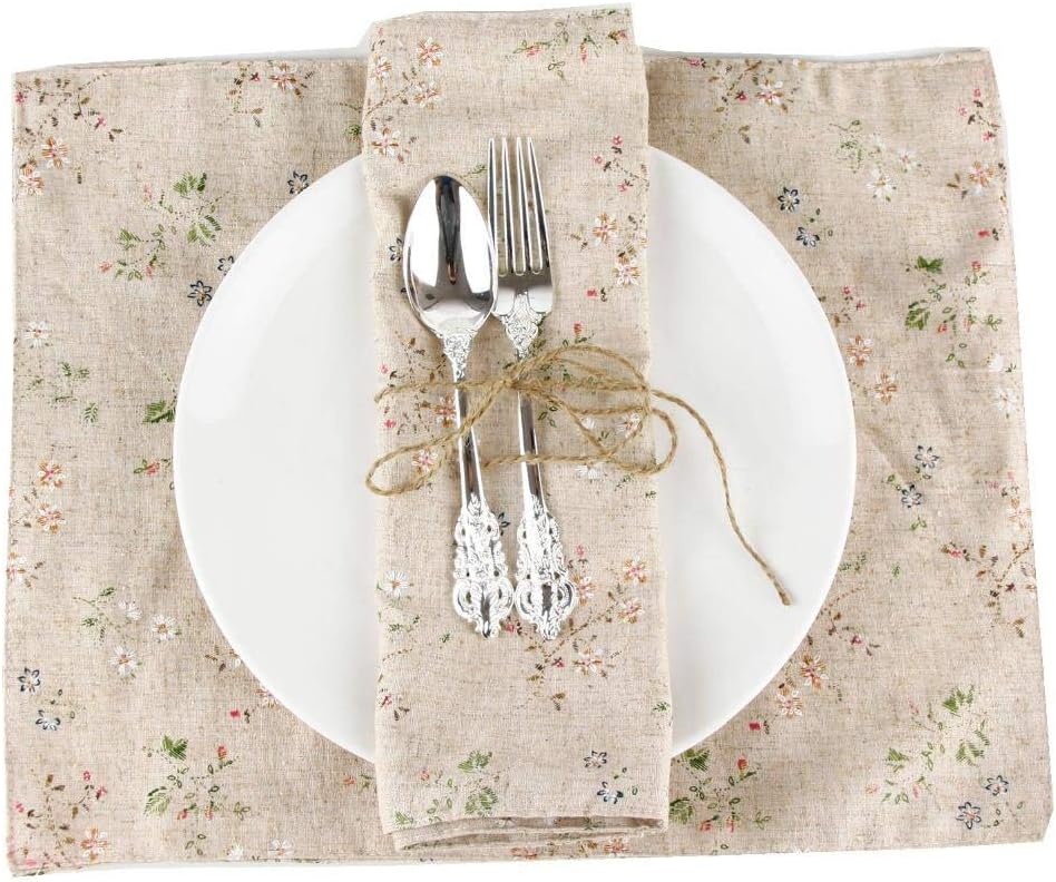 tovagliolo di stoffa per bambini tea party