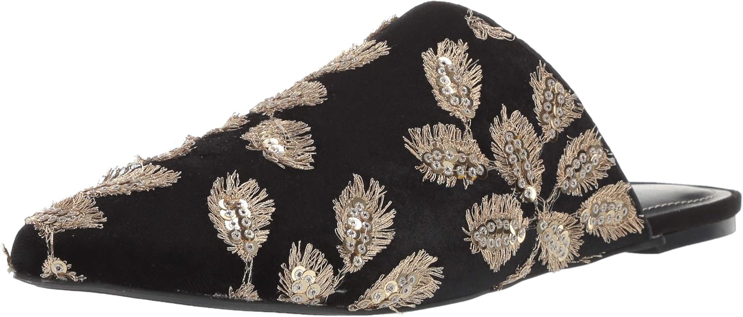 Charles by Charles David Women's Fickle Mule, Gold, 8.5