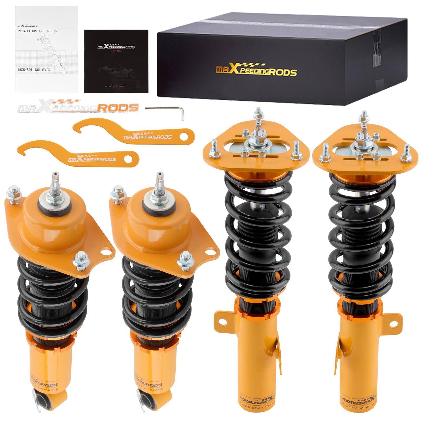 Amazon.com: maXpeedingrods Coilovers for Toyota Corolla E140