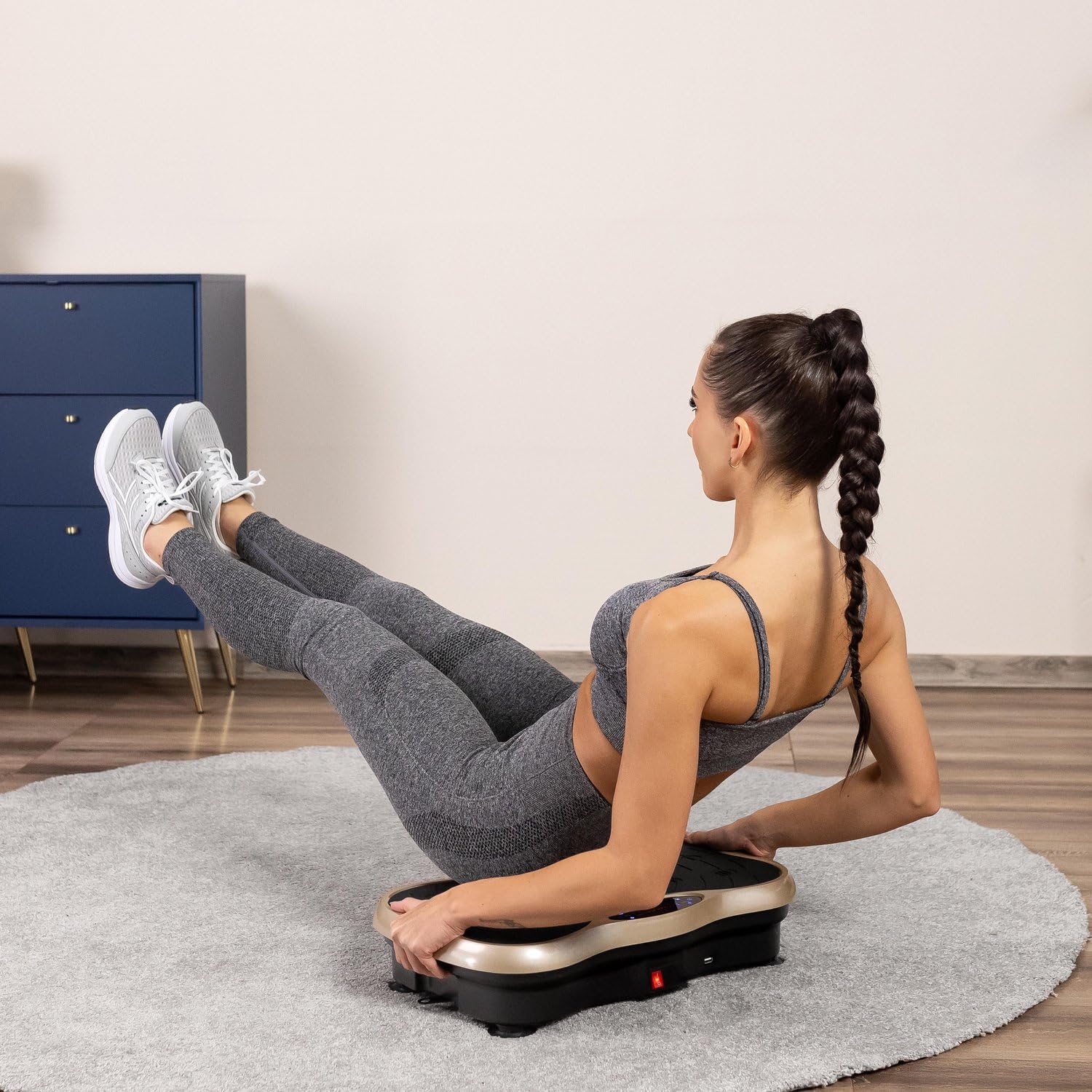 Plateforme Vibrante XP500 Gymtek - Perte de Poids, Plaque Vibrante Fitness, Appareil pour Maigrir, Machine Sport Maison