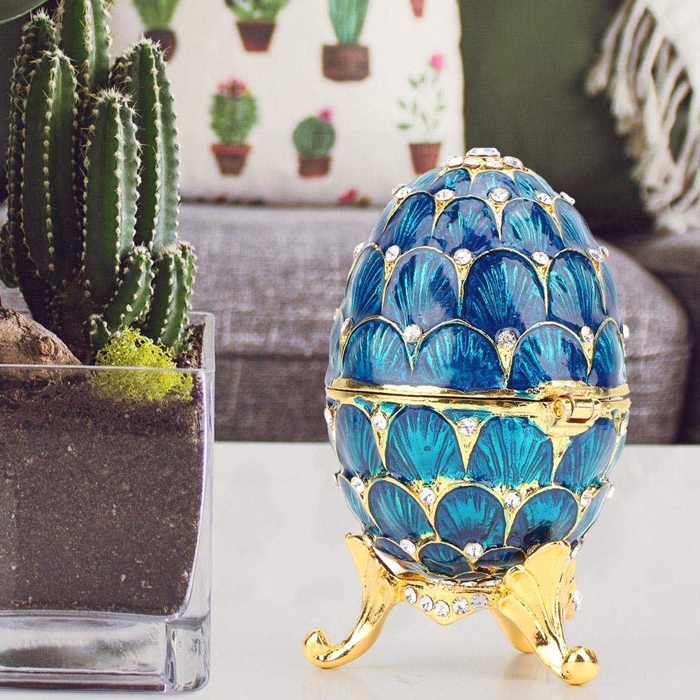 アンティーク雑貨 Vintage Egg Jewellery Box Vintage Victorian