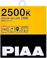 Vista 1 de PIAA 22-13408 Bombilla de luz H8 amarillo solar (2500K - 12V 35W), paquete de 2