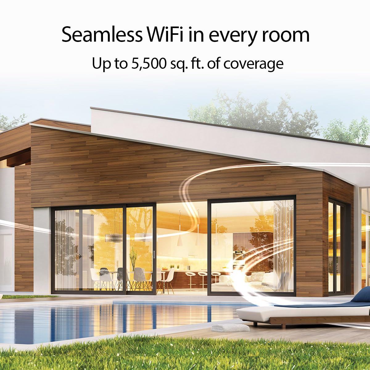 NETGEAR Orbi 770 Series WiFi 7 Mesh System, Up to 5,500 sq ft., 2 Pack view 4