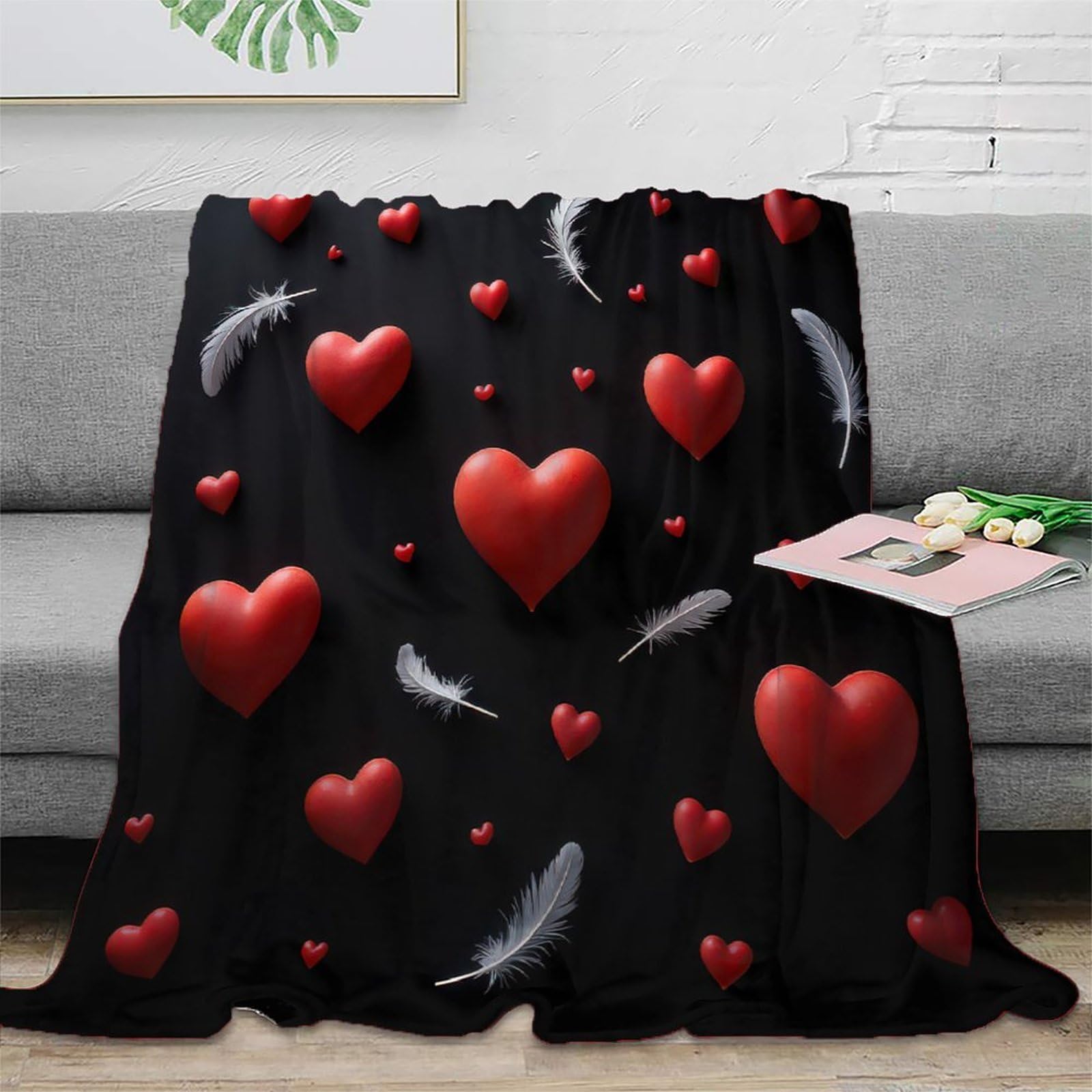 Cadeau emménagement nouveaux locataires couverture romantique 3D