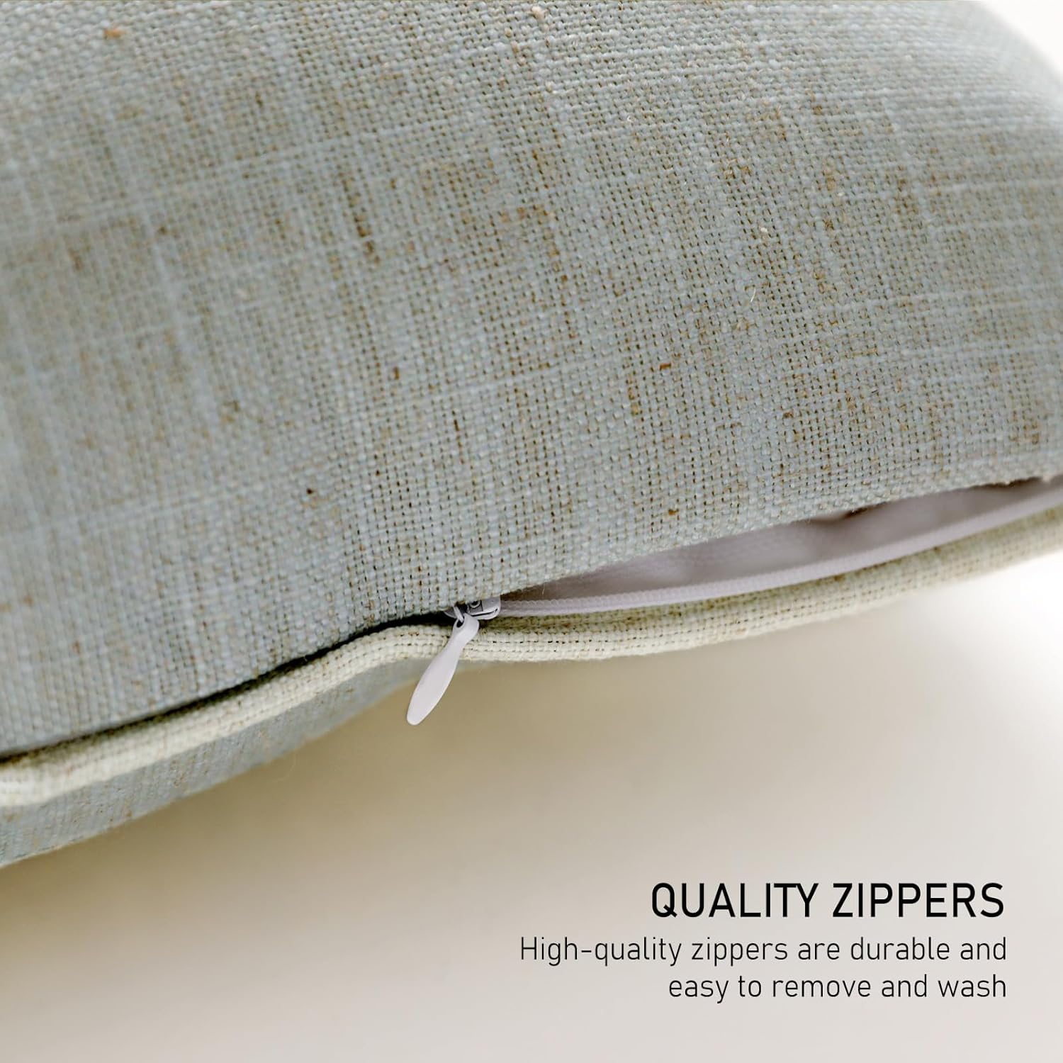 ISAENNE Design Linen Rectangle Throw Pillow Covers 12"x20" Pack of 2, Cottage Farmhouse Cushion Covers with Thorn Vine Pattern Decoration Pillowcases for Bed, Living Room, Outdoor, Car