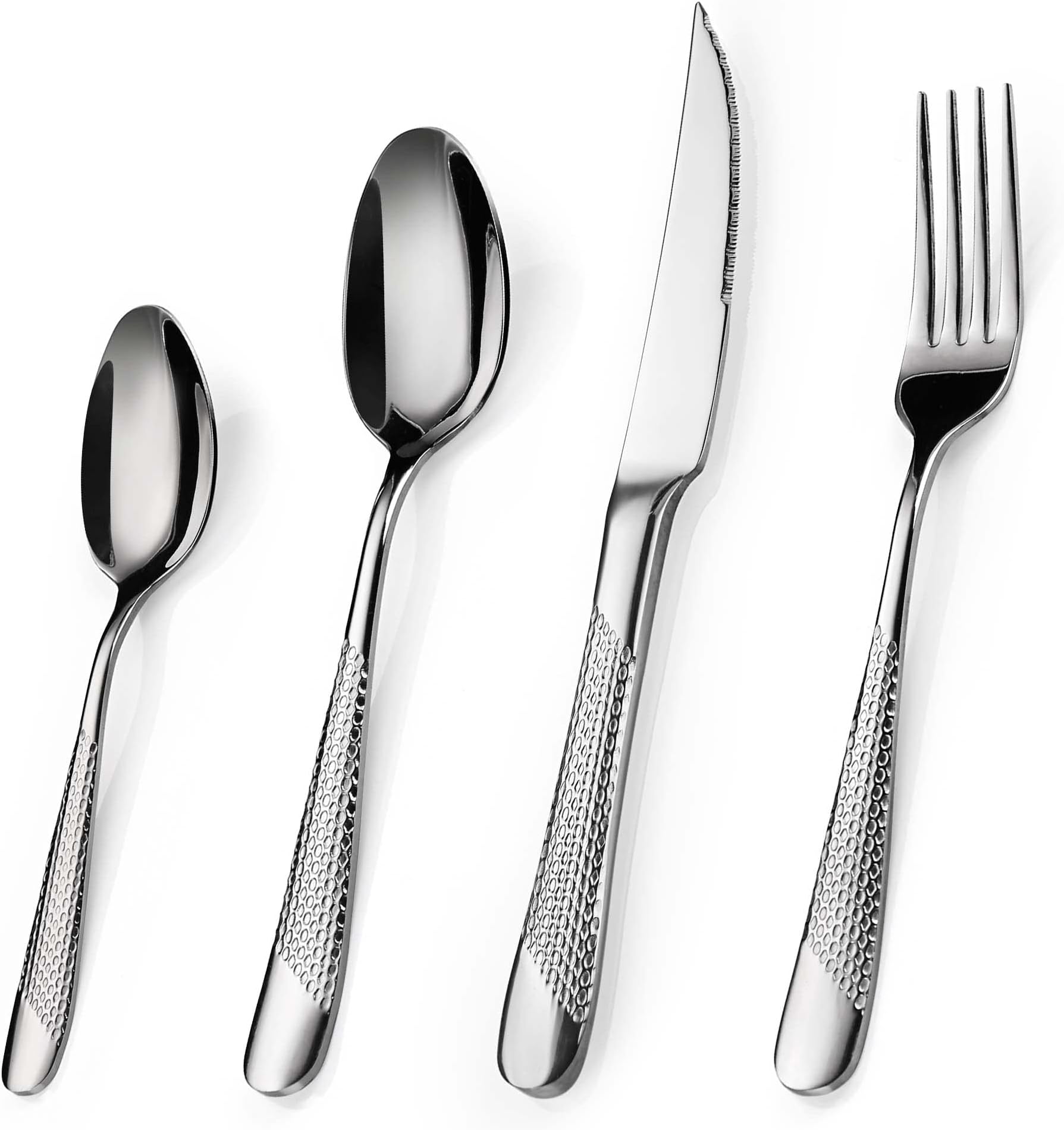 Tramontina Cutlery Set with Steak Knives, 12 Piece Sharp Knife and Fork