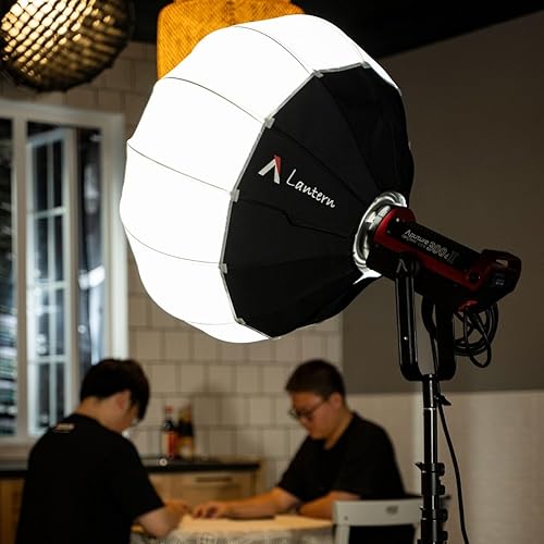 Miniatura 5 de Aputure Modificador de luz suave para linterna con soporte Bowens para Aputure 300D Mark II 120D 120T 120D Mark II 300D