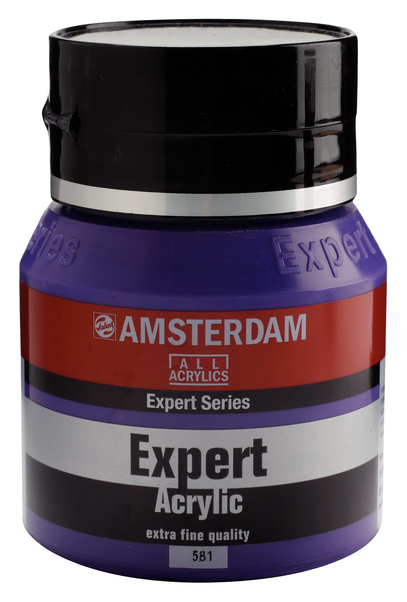 Amsterdam Expert Series Acrylic Paint - Permanent Blue Violet Opaque 581-400 ml Jar - Professional Heavy Body - High Lightfastness - Artist Quality