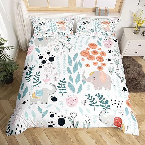 Vista 85 de Erosebridal Funda de edredón de zorro kawaii, juego de ropa de cama de zorro de dibujos animados, funda de edredón con 2 fundas de almohada para Fox