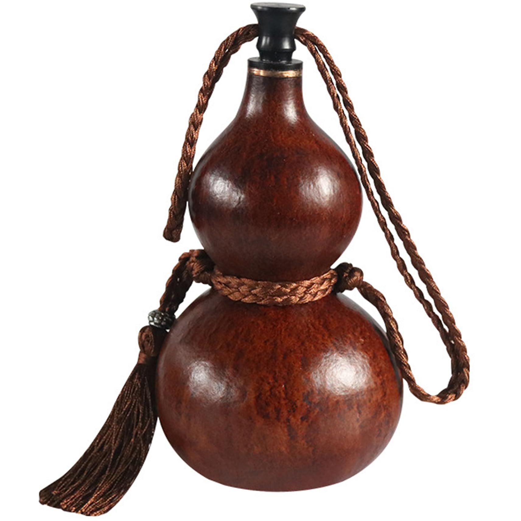 Lawnrden Gourd Bottle Traditional Gourd Beverage Container Water Bottle Drinking Handcrafted Role-Playing Prop for Daily Drinking, Outdoor Activities, and Home Decor|